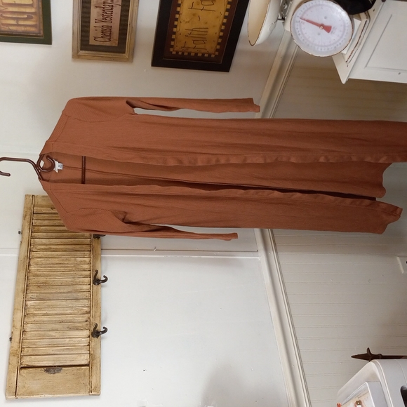 a new day Sweaters - 🟢 12oz (145) A new day mauve pink  long duster  cardigan